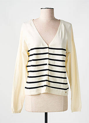 Vestă cu mâneci lungi bej LPB femeie