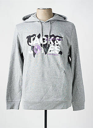 Pulover gri JACK & JONES bărbat