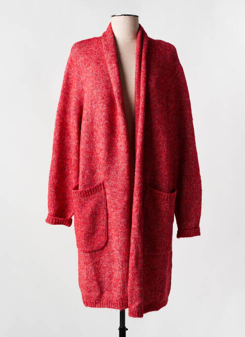 Vestă cu mâneci lungi roșu LPB femeie