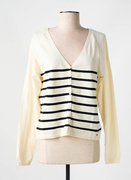 Vestă cu mâneci lungi bej LPB femeie