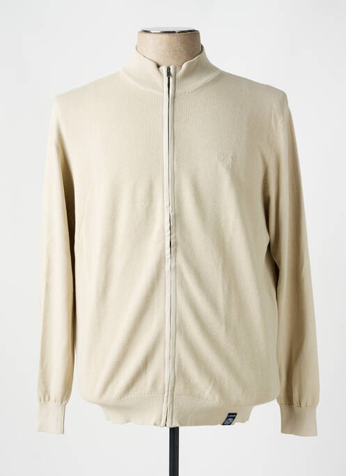 Vestă cu mâneci lungi bej LA SQUADRA bărbat