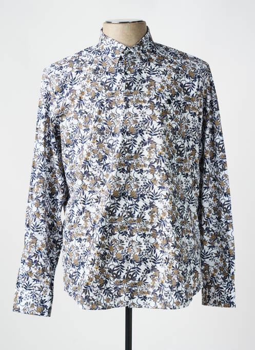 Cămașă cu mâneci lungi alb BENSON & CHERRY bărbat