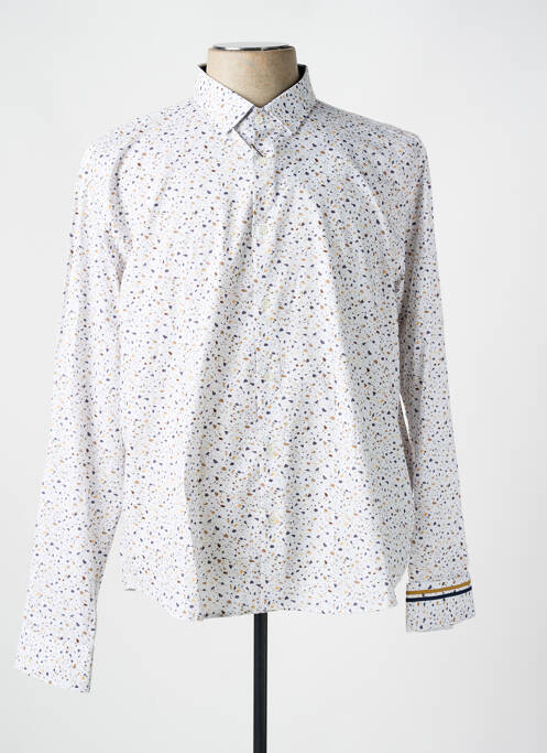 Cămașă cu mâneci lungi alb BENSON & CHERRY bărbat