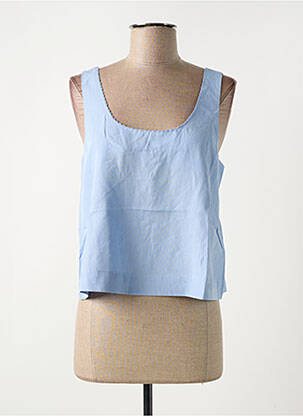 Top albastru GRACE & MILA femeie