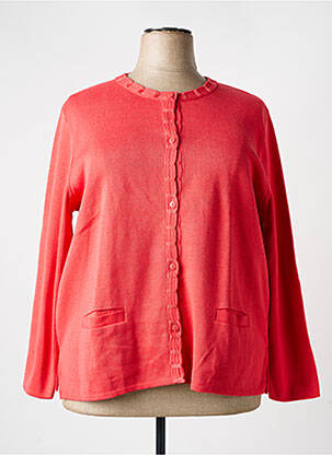 Vestă cu mâneci lungi portocaliu ELEANE femeie