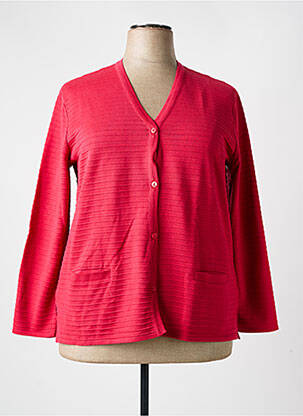 Vestă cu mâneci lungi roșu ELEANE femeie