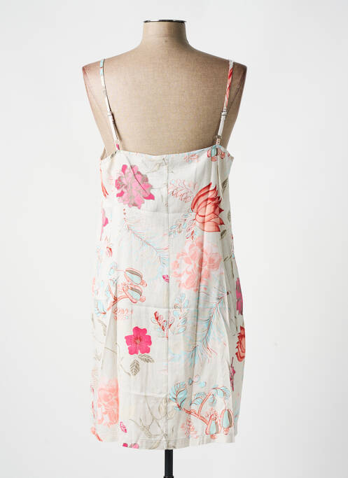 Rochie scurtă bej CHERIE LINE femeie