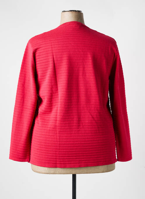 Vestă cu mâneci lungi roșu ELEANE femeie