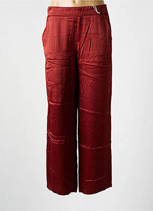 Pantalon 7/8 talie elastică mărime normală portocalie STREET ONE femeie