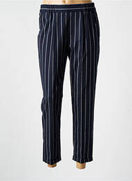 Pantalon chino talie elastică talie elastică albastru TEDDY SMITH fată