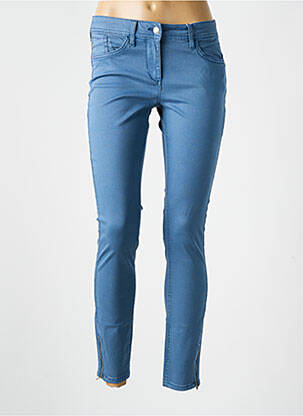 Blugi skinny elasticitate talie joasă albastru TOM TAILOR femeie