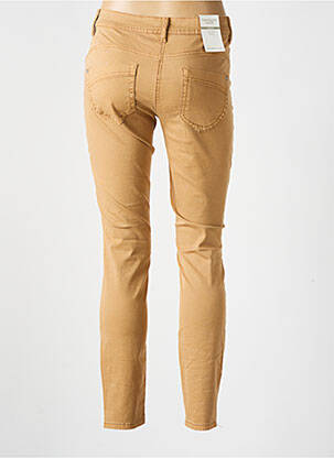 Blugi skinny elasticitate talie joasă bej TOM TAILOR femeie