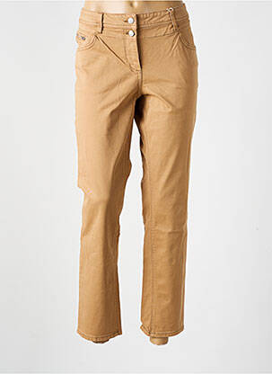 Blugi cu croială slim maro TOM TAILOR femeie