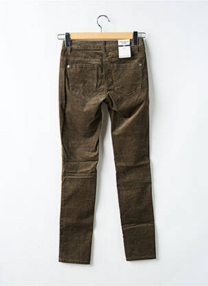 Pantalon slim talie joasă talie joasă verde TOM TAILOR femeie
