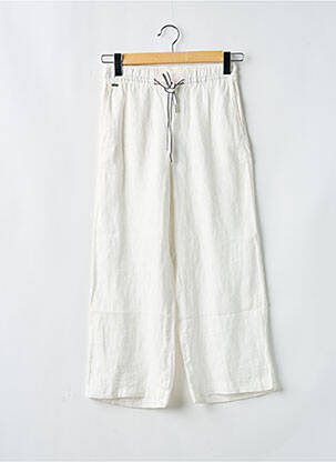 Pantalon larg alb STREET ONE femeie