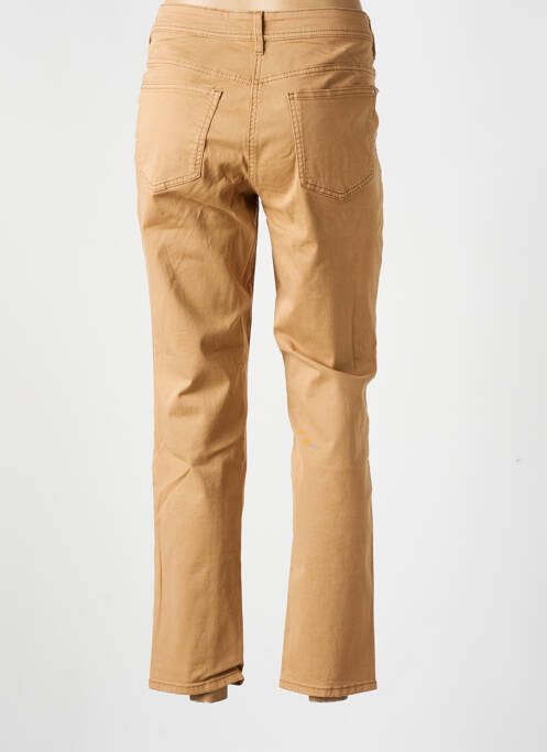 Blugi cu croială slim maro TOM TAILOR femeie