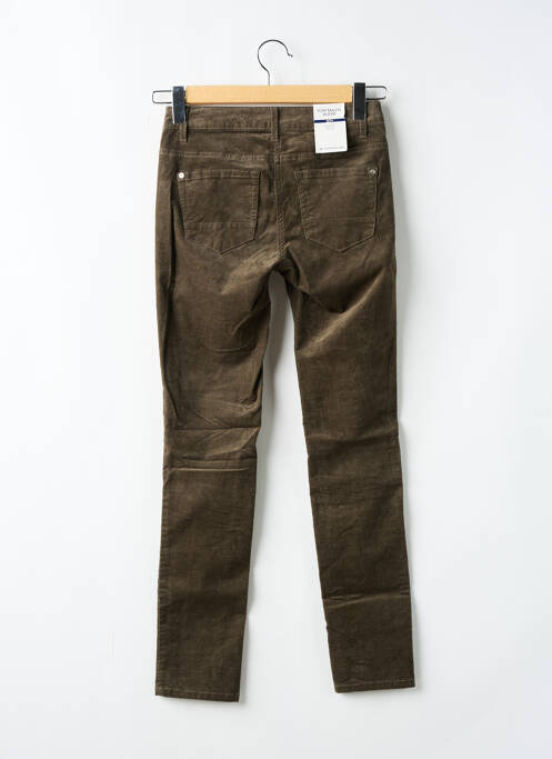 Pantalon slim verde TOM TAILOR femeie