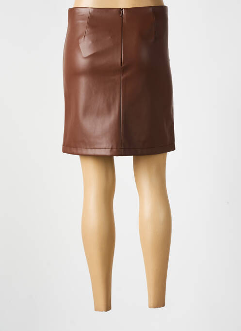 Fustă scurtă maro LES P'TITES BOMBES femeie