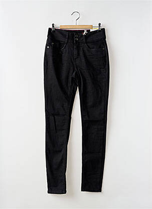 Blugi cu croială slim negru STREET ONE femeie