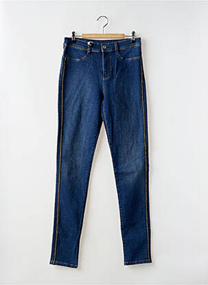 Blugi skinny elasticitate albastru TEDDY SMITH fată
