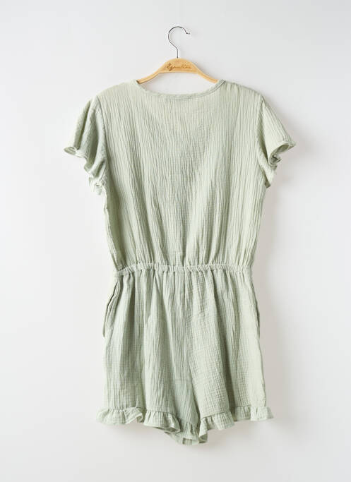 Salopetă scurtă verde TEDDY SMITH fată