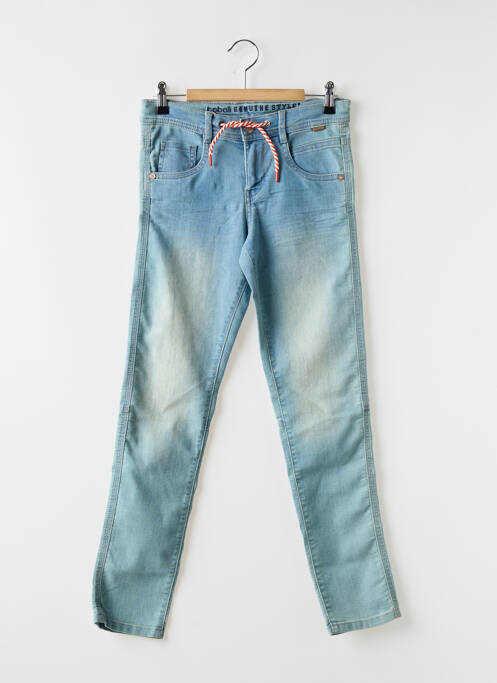 Blugi cu croială slim albastru BOBOLI fată