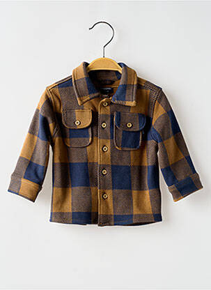 Cămașă cu mâneci lungi maro NOPPIES băiat