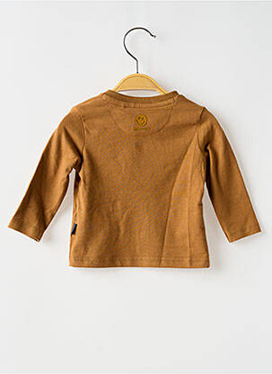Tricou mâneci lungi mâneci lungi maro NOPPIES băiat