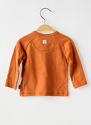 Tricou mâneci lungi mâneci lungi portocalie NOPPIES băiat