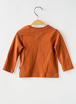 Tricou mâneci lungi mâneci lungi portocalie NOPPIES băiat