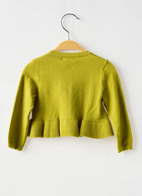 Vestă cu mâneci lungi verde MAYORAL fată