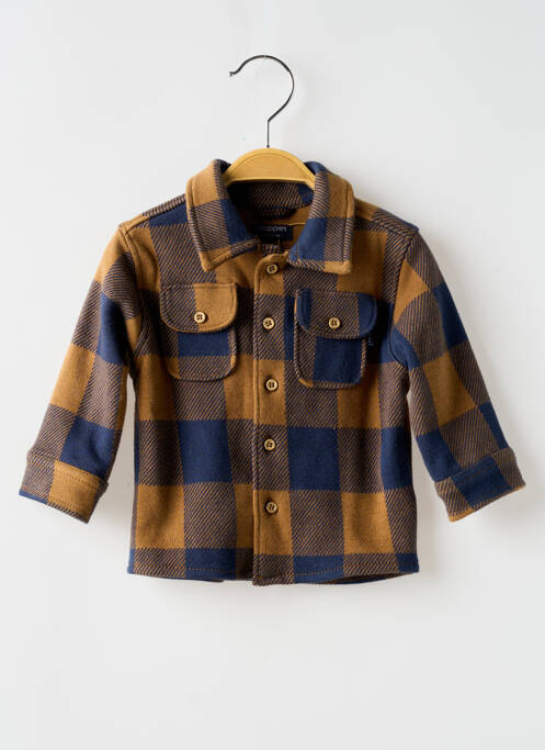 Cămașă cu mâneci lungi maro NOPPIES băiat