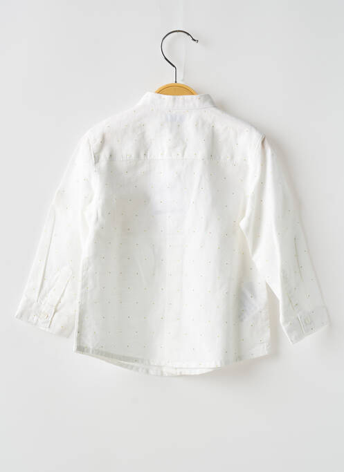 Cămașă cu mâneci lungi alb MAYORAL băiat