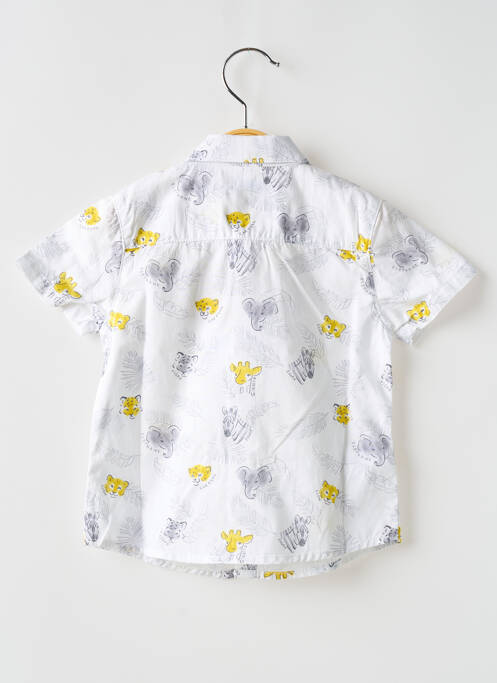 Cămașă cu mâneci scurte alb MAYORAL băiat