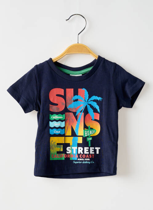 Tricou albastru BOBOLI băiat