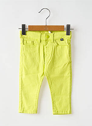 Pantalon slim galben MAYORAL băiat