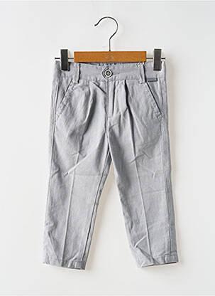 Pantalon drept buzunare gri BOBOLI băiat