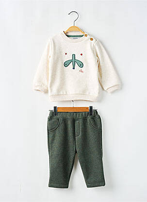 Set sportiv bază pantalon verde NOUKIE'S băiat