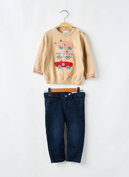 Set pantaloni maro MAYORAL băiat