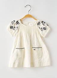 Rochie midi mâneci scurte mâneci scurte bej MAYORAL fille