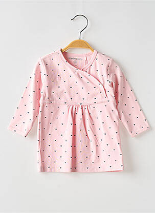 Rochie midi roz NOPPIES fată