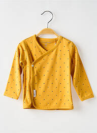 Tricou mâneci lungi mâneci lungi galben NOPPIES enfant