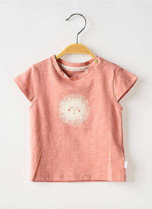 Tricou roz NOPPIES fată