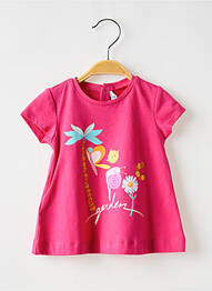 Tricou elasticitate mâneci scurte roz MAYORAL fată