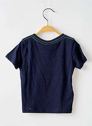 Tricou elasticitate mâneci scurte albastru BOBOLI băiat