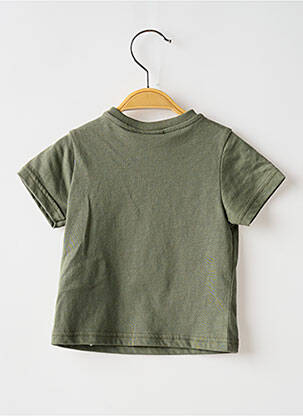 Tricou elasticitate mâneci scurte verde 3 POMMES băiat