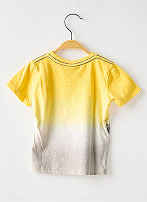 Tricou elasticitate mâneci scurte galben BOBOLI băiat