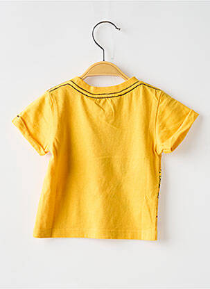 Tricou imprimeu fantezie mâneci scurte portocaliu BOBOLI băiat