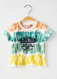 Tricou elasticitate mâneci scurte verde BOBOLI garcon