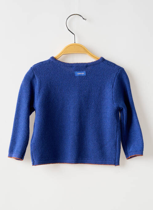 Vestă cu mâneci lungi albastru CATIMINI fată